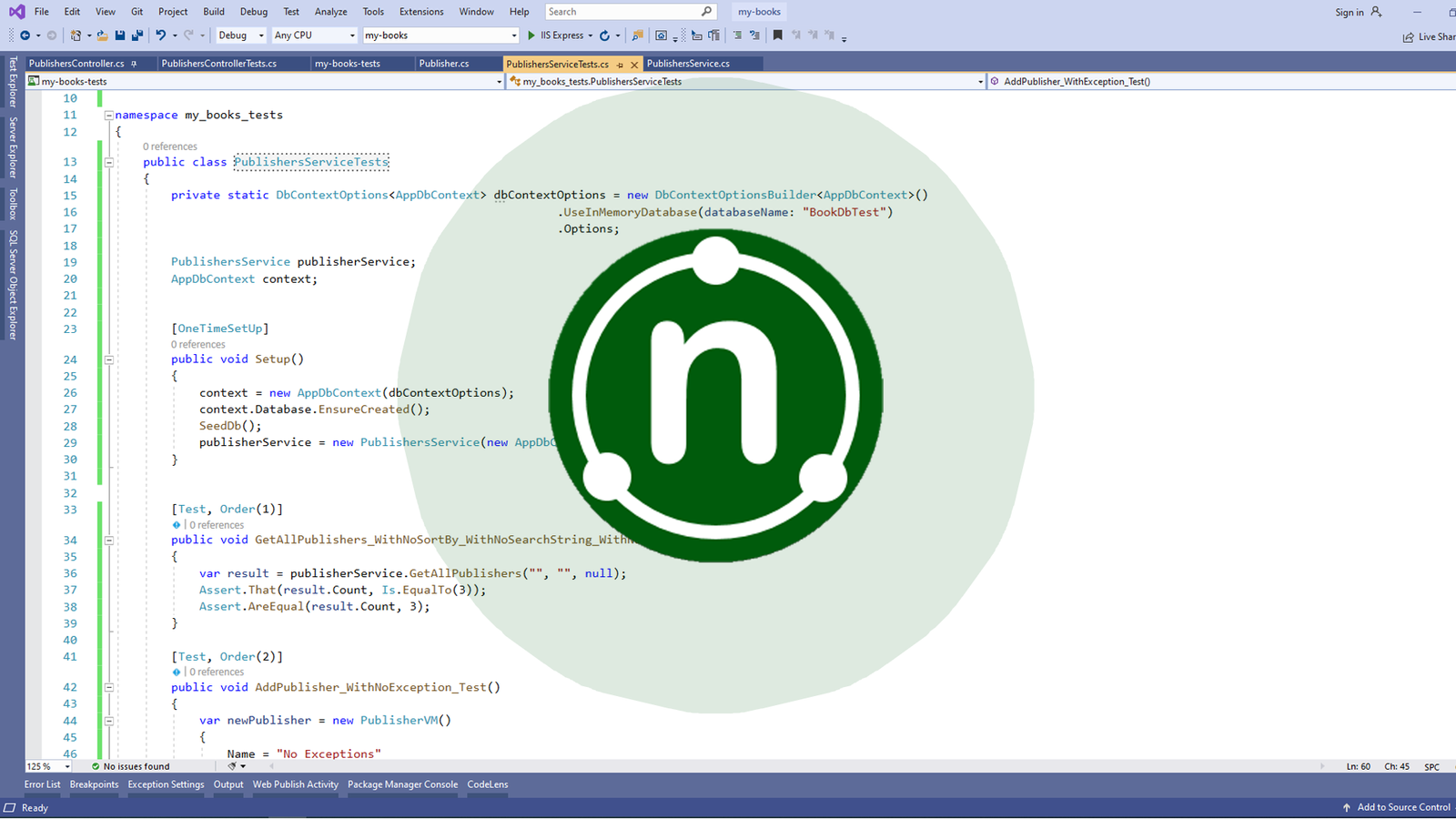 NUnit Testing Framework Guide – That()